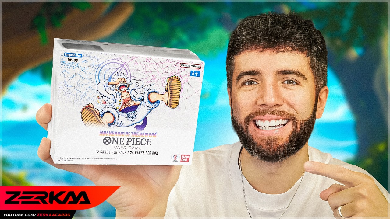 I OPENED ONE PIECE CARDS FOR THE 5th TIME...