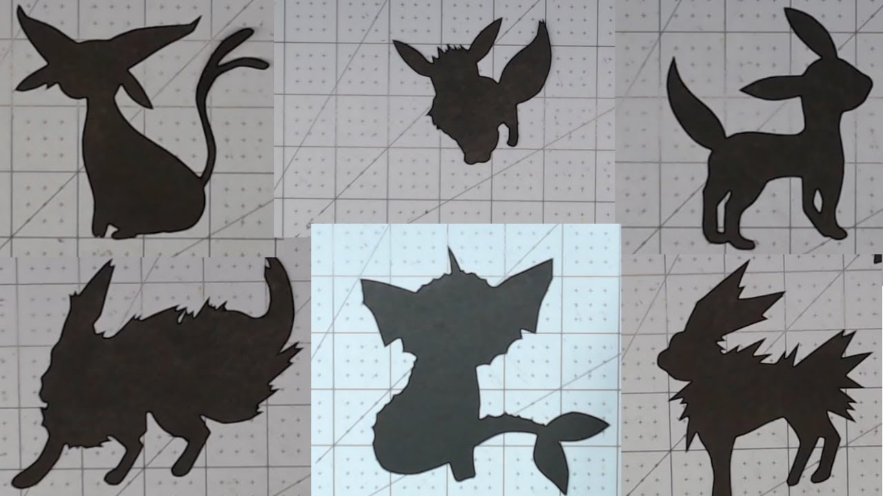 Eeveelutions Paper Painting Part 1 