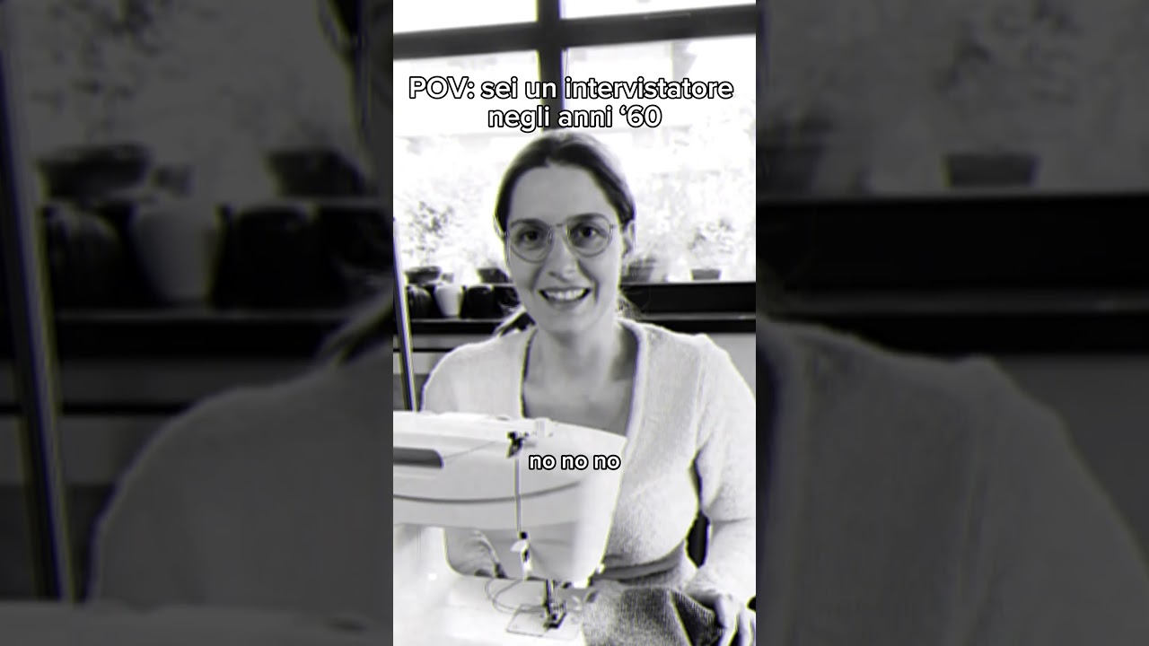 POV: sei un intervistatore anni 60