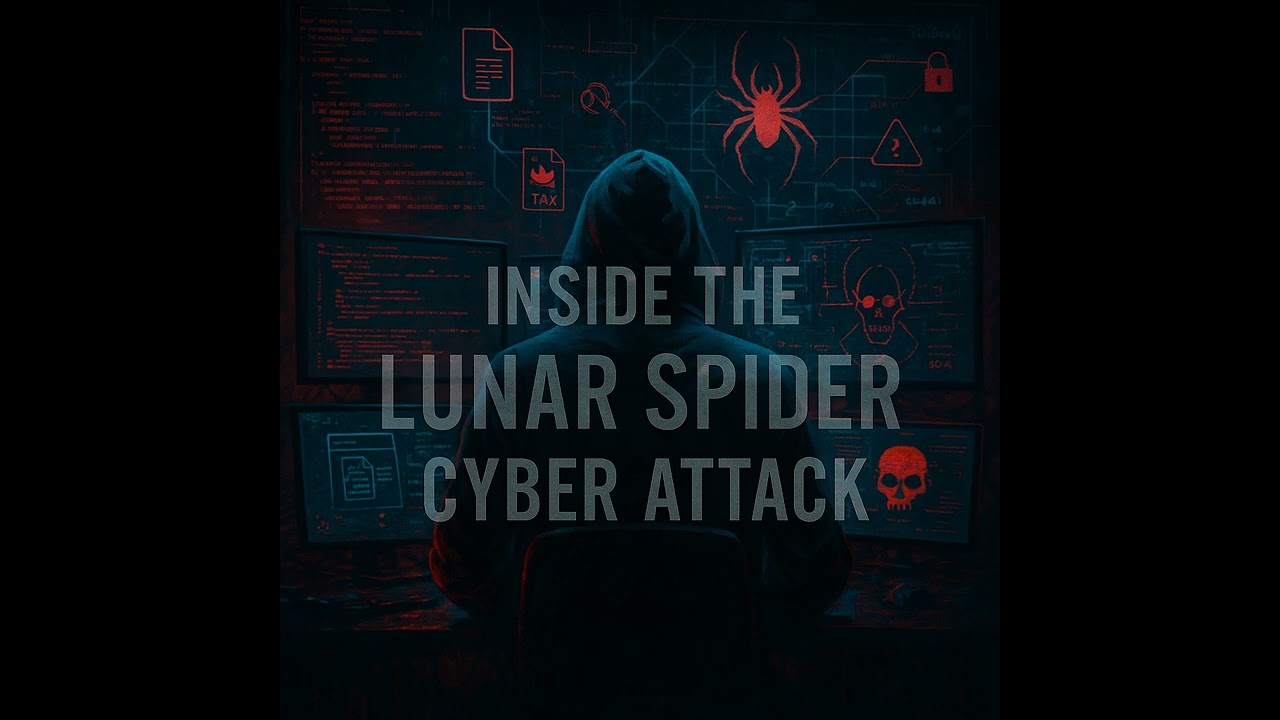 Urdu-Inside the Lunar Spider Cyber Attack 🕷️💻 #CyberSecurity #HackingIncident