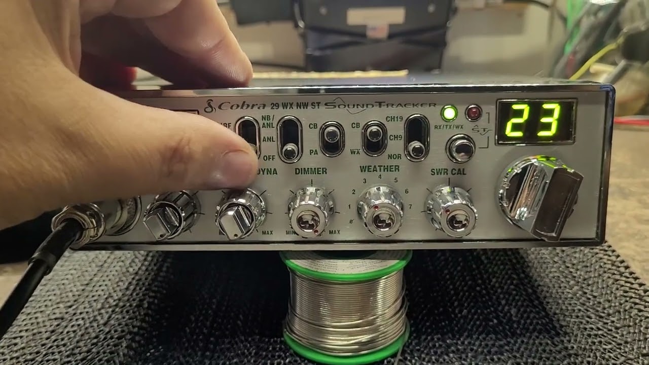 COBRA 29 WX NW ST -Trouble shooting and repair PART-1