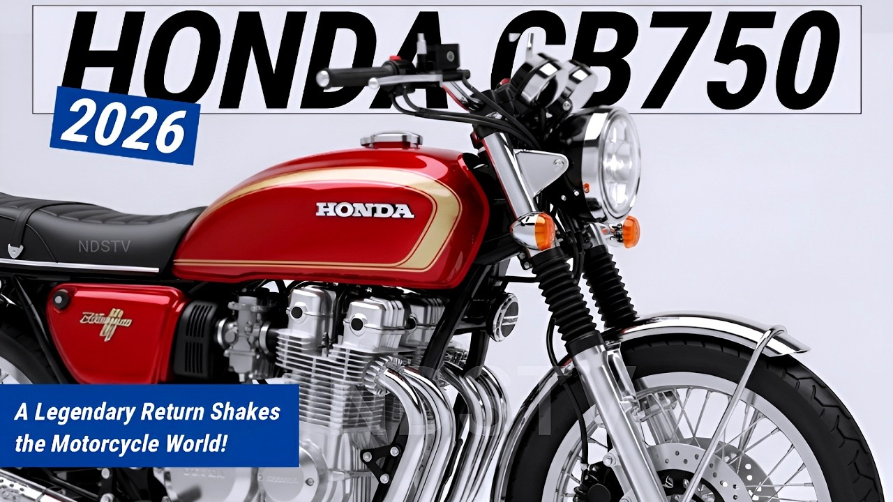 ПРЕДСТАВЛЕН Honda CB750 2026 ГОДА — Возвращение легенды, которая ПОТРЯСЕТ мир мотоциклов!