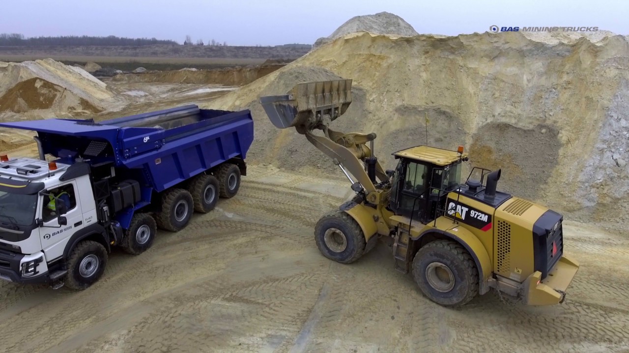 BAS Mining 10x6 with single mounted tires