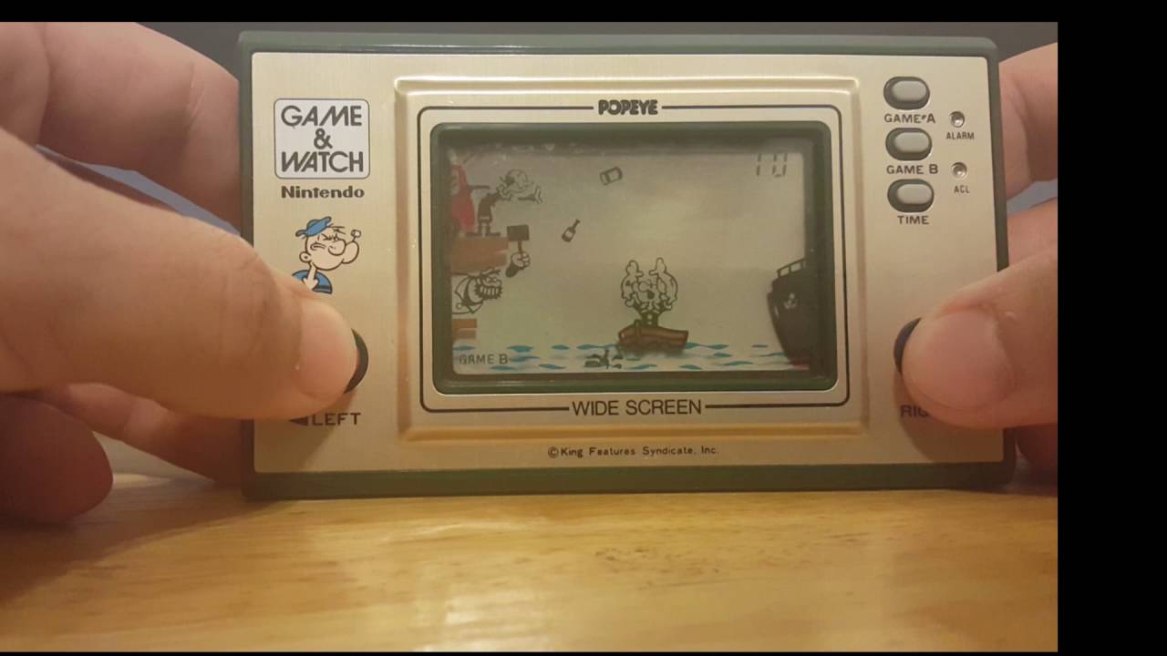 Popeye [02] Game And Watch Longplay