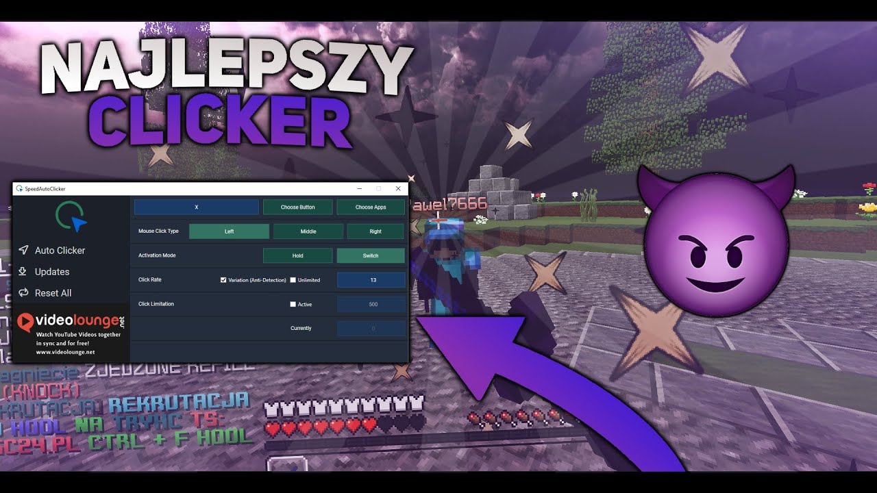 NAJLEPSZY CLICKER DO PVP 2023 - PIĘKNE TXT PVP NA BUZKAA.NET / TRYHC.NET (MINECRAFT)