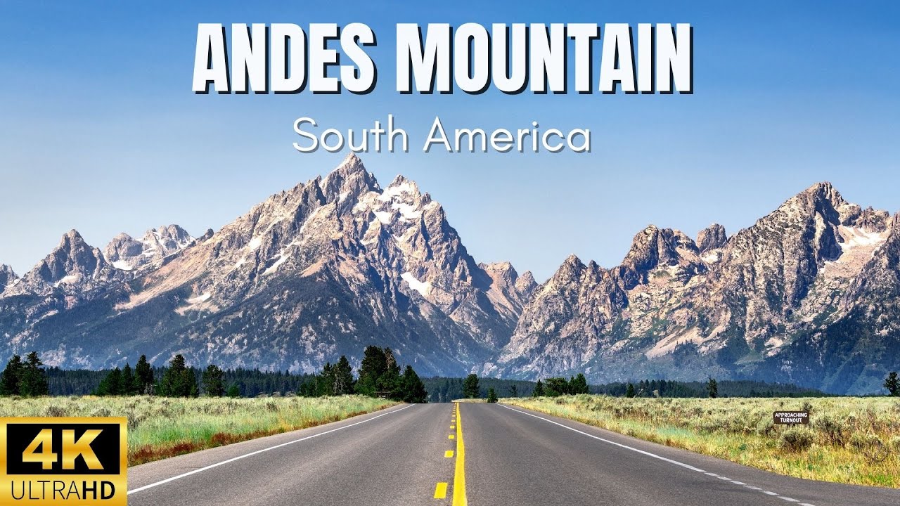 Andes Mountains (South America) - 4K Drone travel