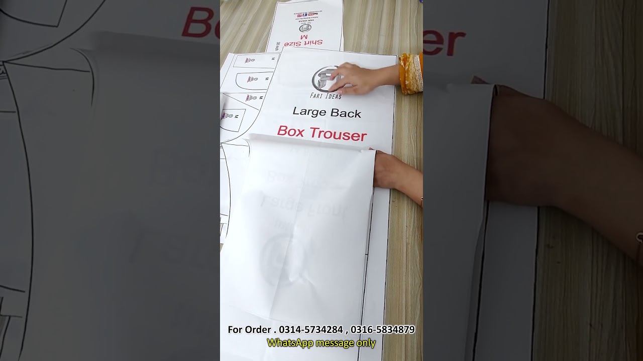 Trouser Front and Back issue #trousercutting #silaeeclass #fariideas #fashion #silaicourse #trouser