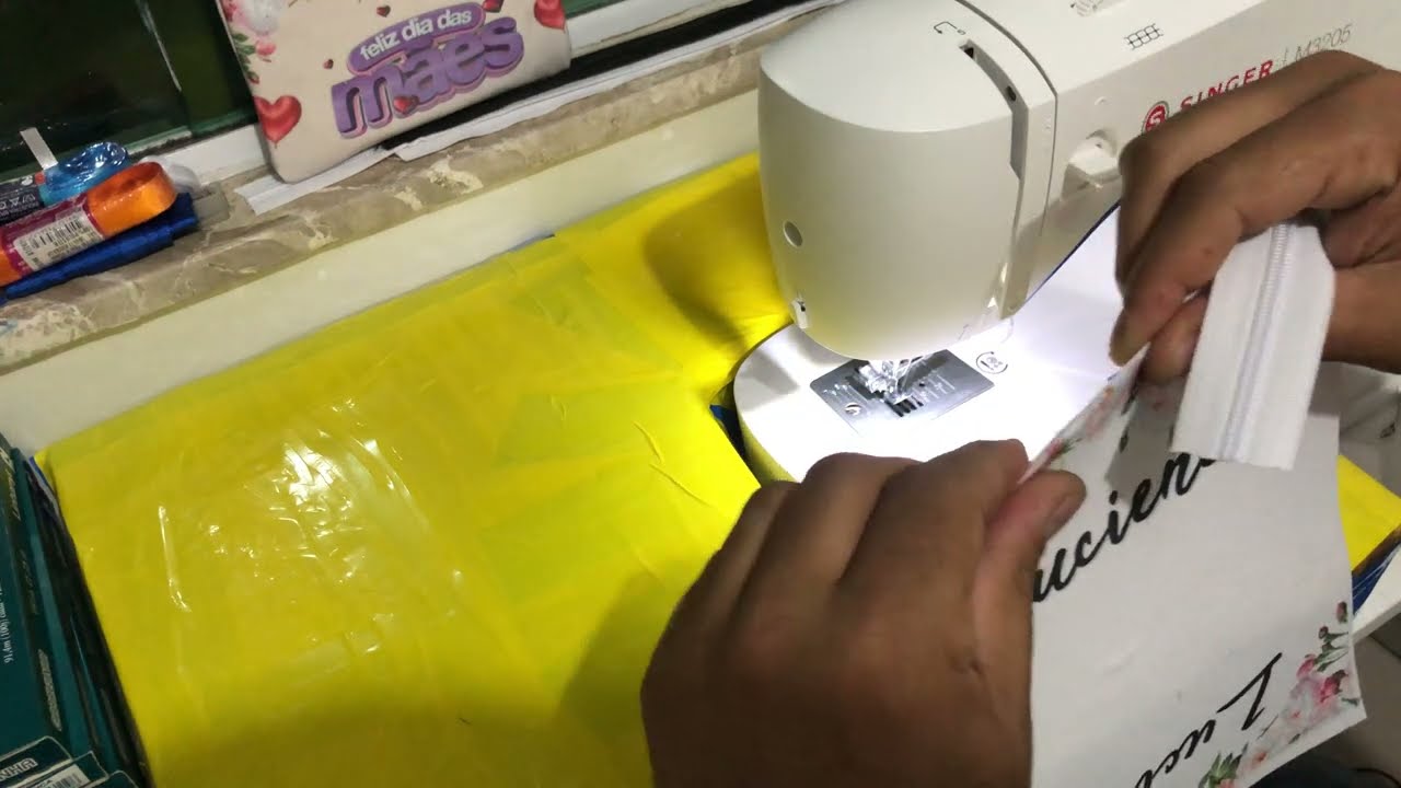 Fazendo uma mini bolsa para brinde