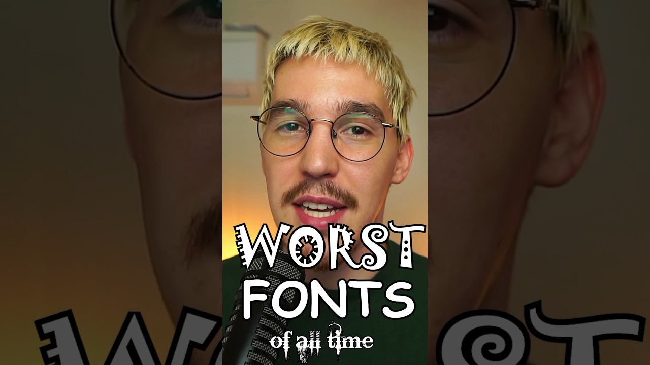 Can You Make GOOD Designs with BAD Fonts?