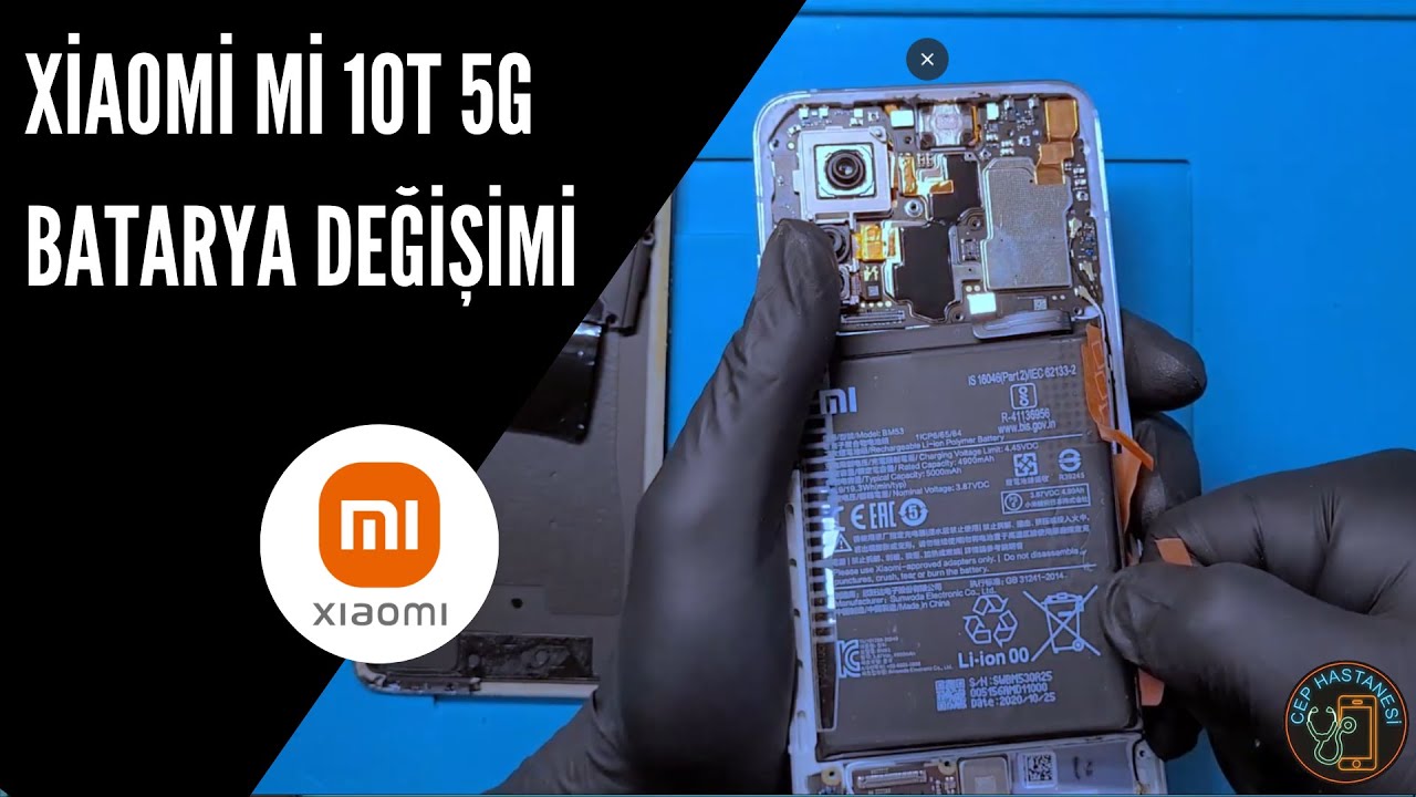 Xiaomi Mi 10T 5G Batarya Değişimi - Cep Hastanesi