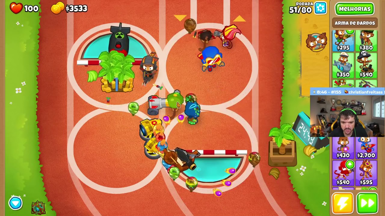 BLOONS TD 6 #2 Gaules , LINDINHO, LIMINHA E BT