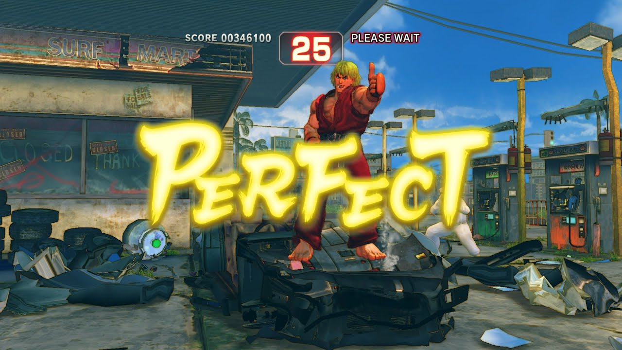 ULTRA STREET FIGHTER 4 | KEN FIRST PLAY THROUGH