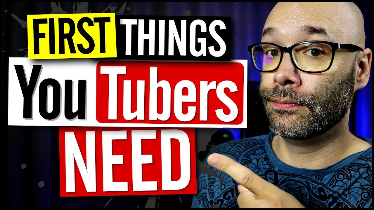First 5 Things A YouTuber Should Buy!