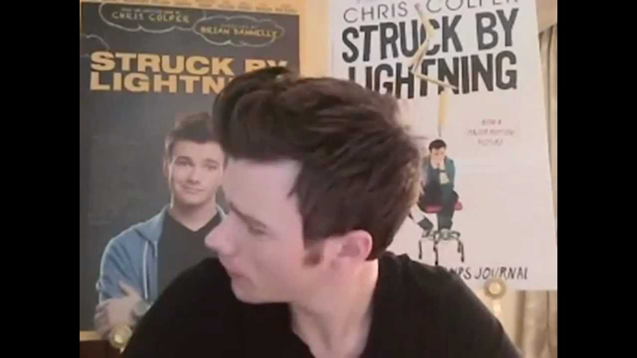 Darren Criss Analysis of Chris Colfer's SBL Live Stream