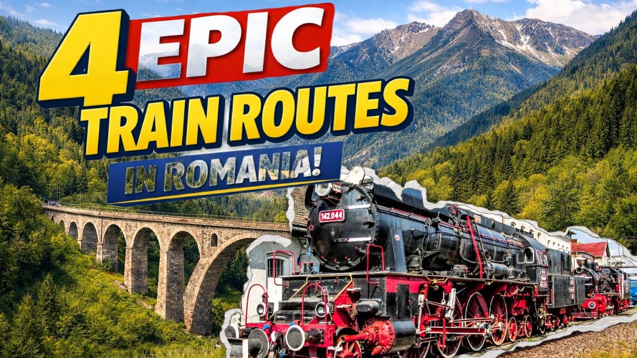 4 Romanian Train Routes Every Railfan Needs to Ride! 🇷🇴 #romanianrailways 