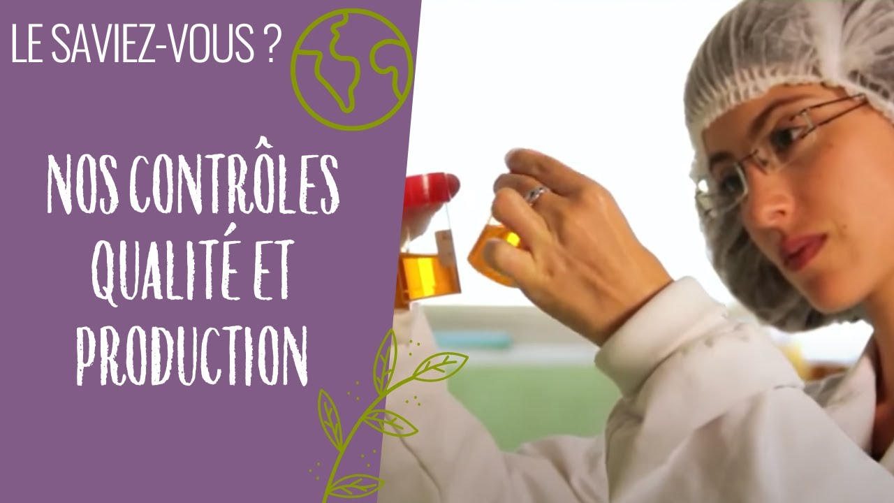 Le Service Qualité et la Production Aroma-Zone