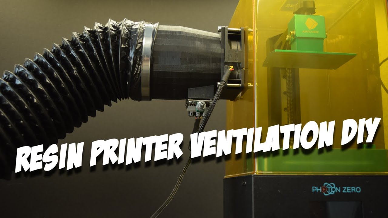 DIY Ventilation for your Resin SLA printer