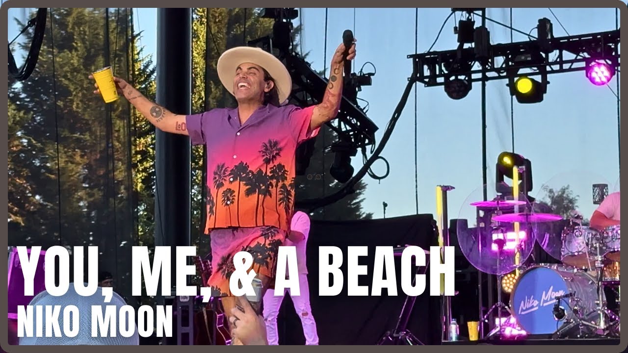 Niko Moon - You, Me, and A Beach (LIVE) (4K) - Redmond, WA - Marymoor Park