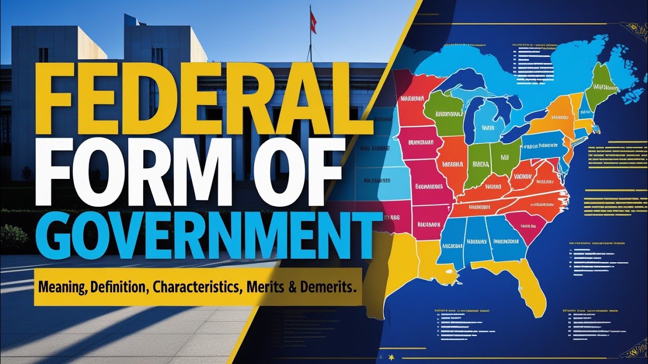 Federal form of government full concept in detail #polity#politicalscience#federal#government#ballb