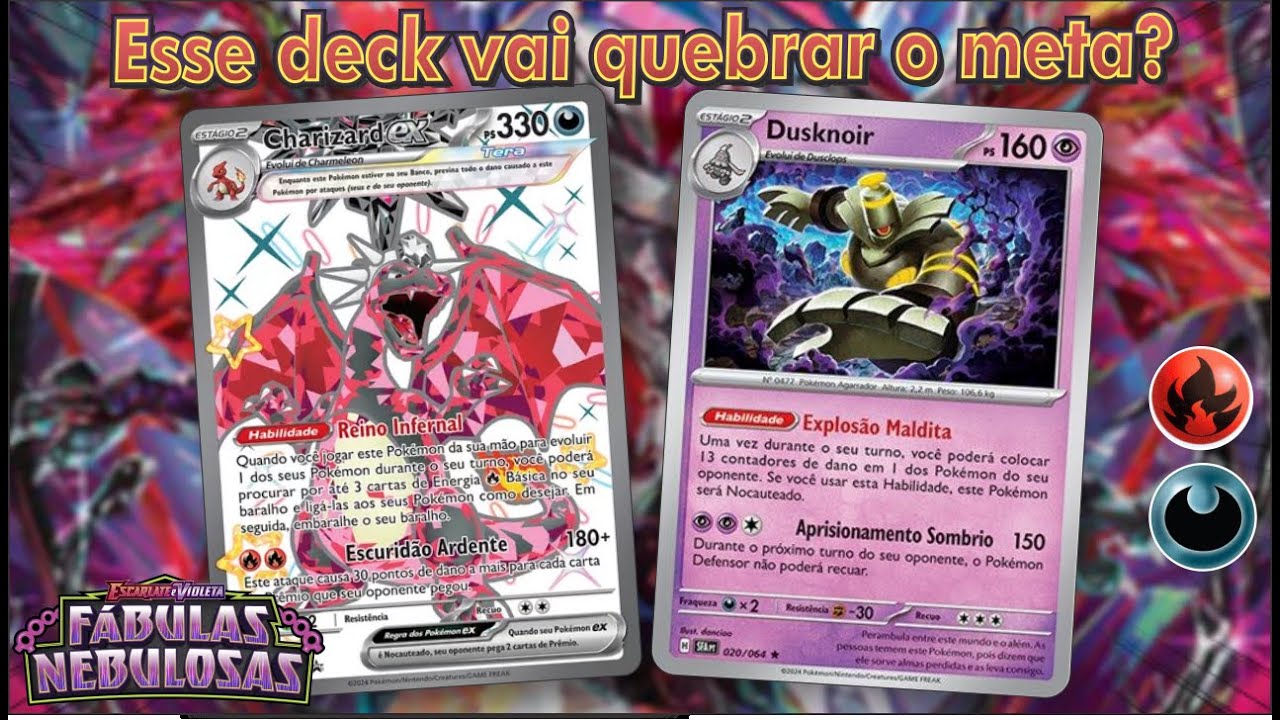Esse deck vai quebrar o meta?! Charizard ex com Dusknoir - Pokemon tcg live
