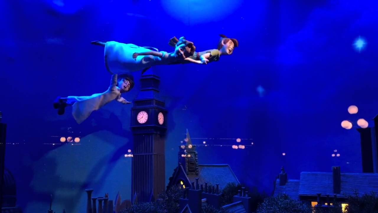 Main Street Enchanted Window - Peter Pan - Disneyland Diamond Celebration