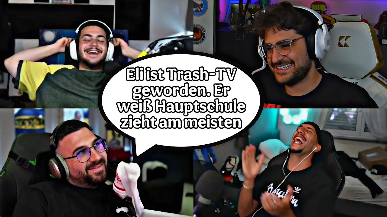Lustiger Talk mit Mert, Willy, Rohat, Maus & Jussef😭😂 | Eligella97 Clips