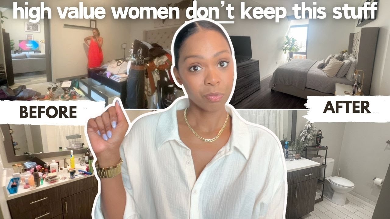 declutter like a Privileged Woman: 5 things high-value women toss to level up their lives