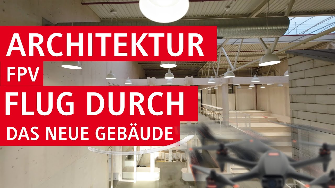 Drohnenflug durch den Vitra Campus | DHBW Lörrach