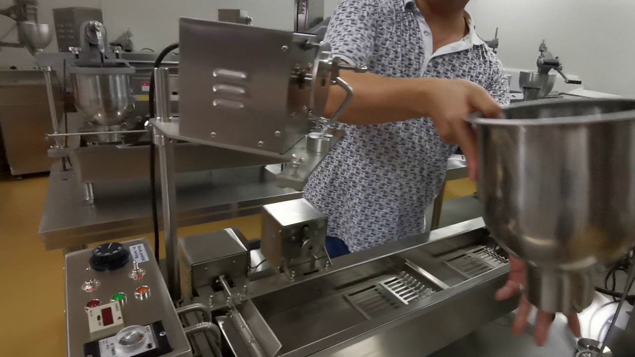 Installation of donut machine