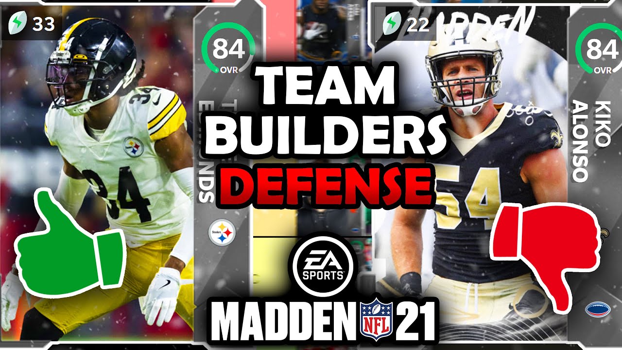 RANKING the BEST Defensive Team Builders in Madden 21 Ultimate Team