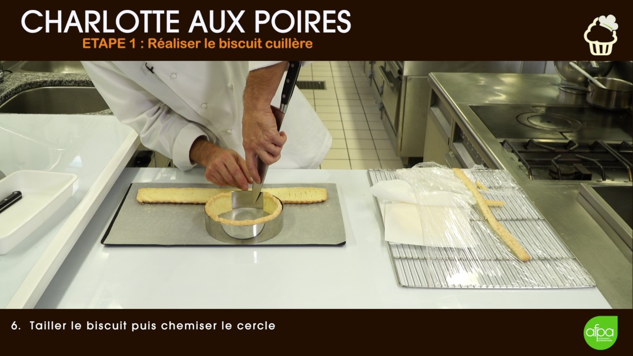 Recette Charlotte aux poires