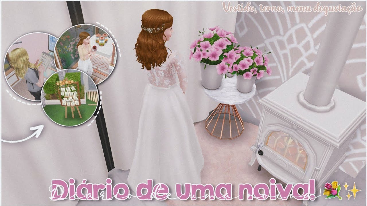 Menu degustação + Vestido e terno dos noivos! |🍨💍|THE SIMS FREEPLAY