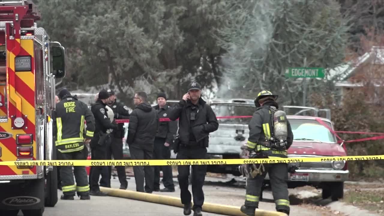 One child confirmed dead after truck fire on Boise Bench sends multiple people to hospital