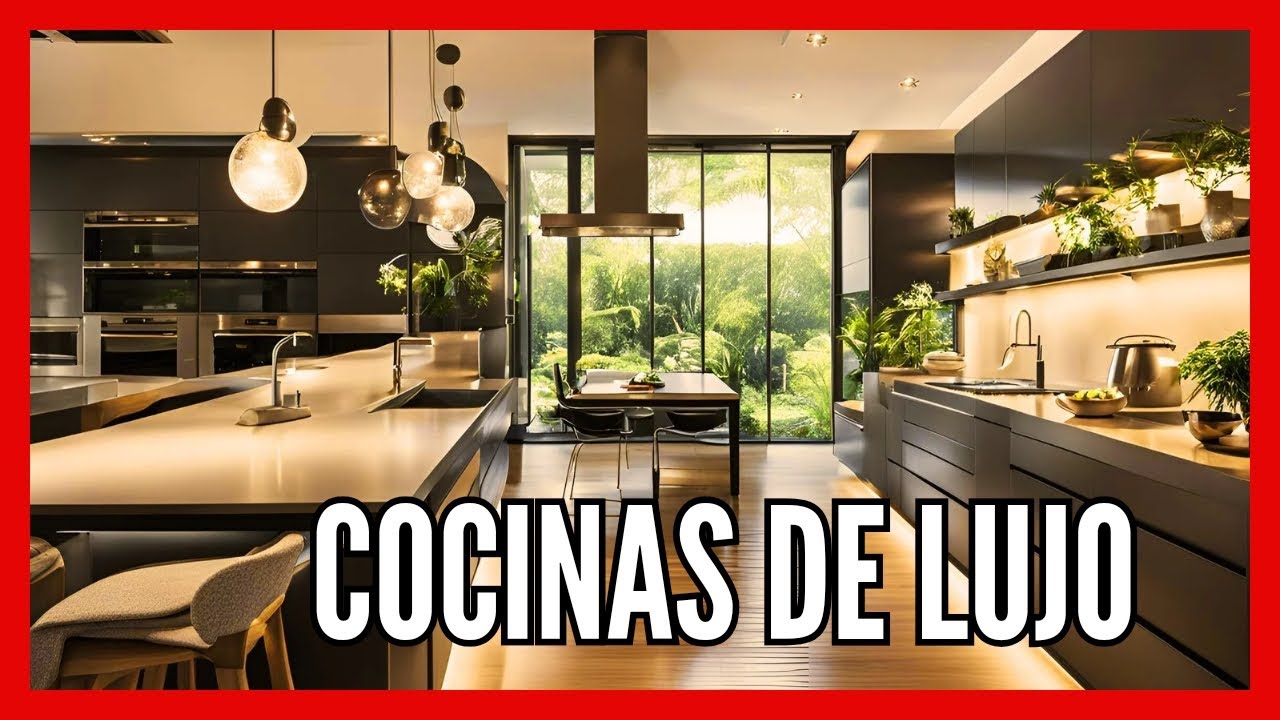 Diseño de COCINAS MODERNAS: Tendencia 2024 - 2025