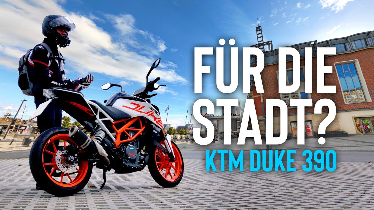 KTM DUKE 390 Stadt-Test // Erfahrungen als Stadtfahrer