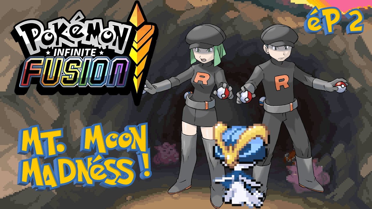 Infinite Fusion PART 2: Mt. MOON MADNESS!