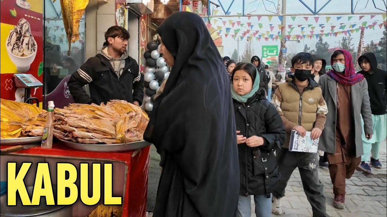 Afghanistan 4k, Kabul Street food Walking Tour 2026[FULL WALK]