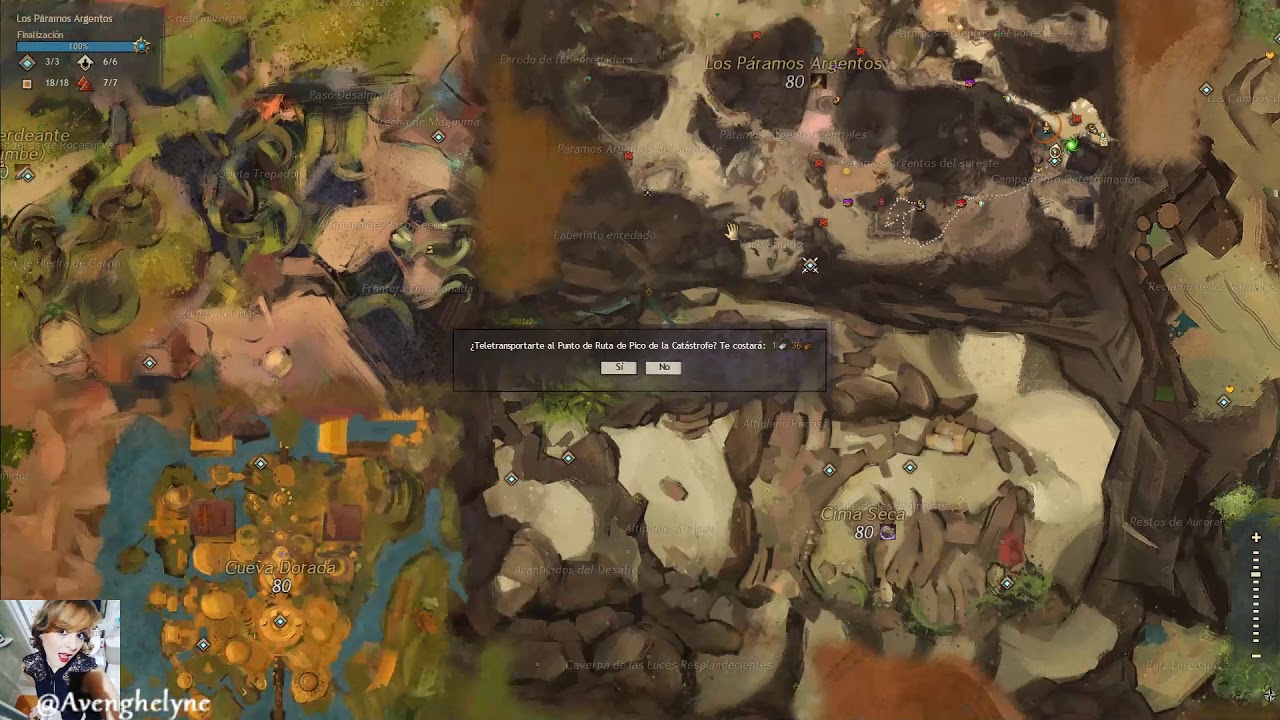 Guild Wars 2: Set Luminiscente - P&aacute;ramos Argentos (The Silverwastes)
