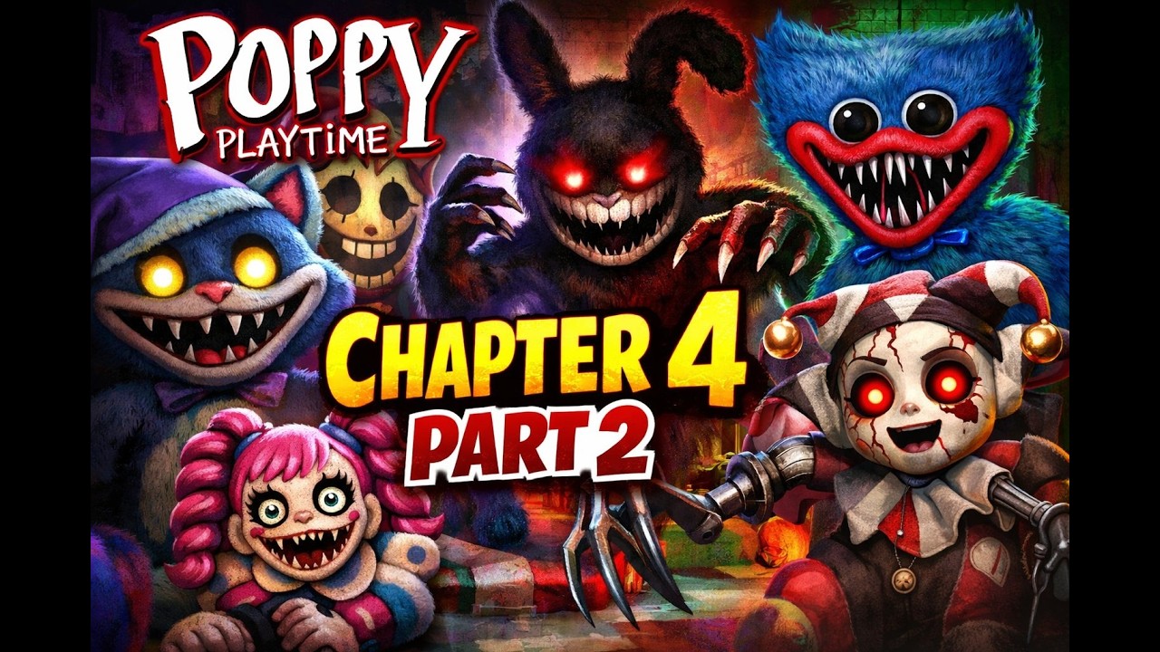 The Prototype is a monster!!! Poppy playtime chapter 4 Part 2