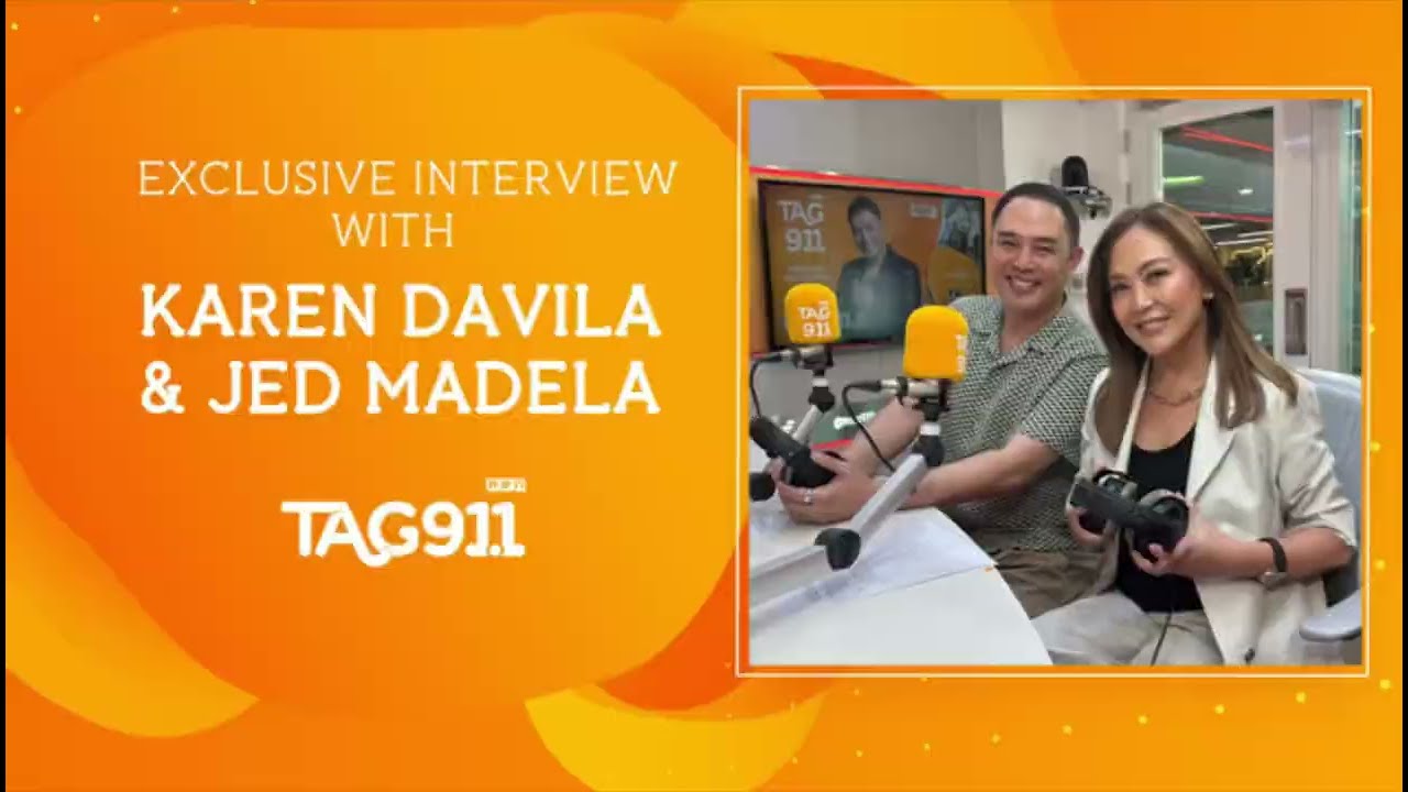 Exclusive Interview with Jed Madela and Karen Davila