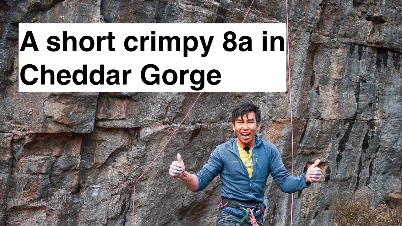 A short 8a in Cheddar Gorge (Liquid Crystal)