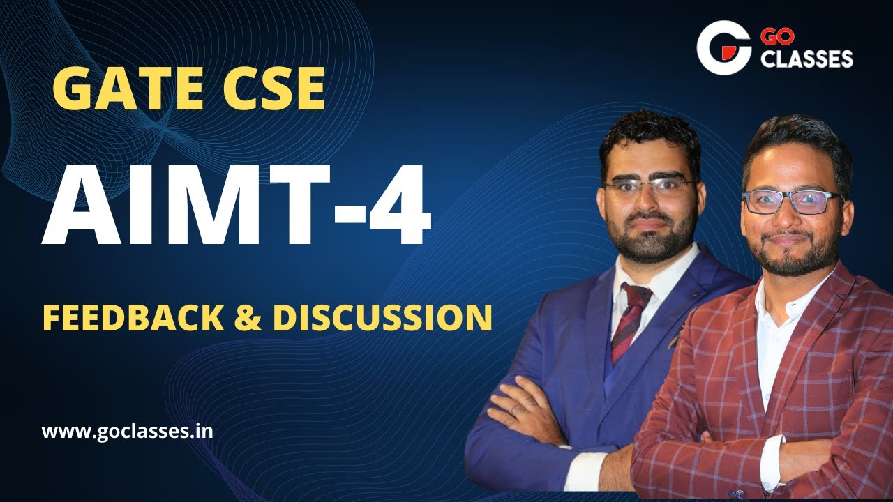 AIMT 4 - GATE CS 2025 | How was your Experience ?