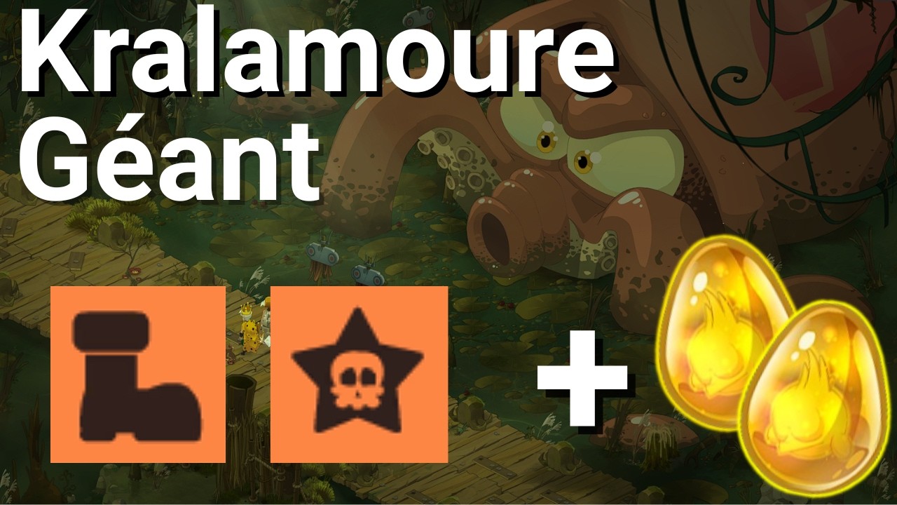 Dofus - Kralamoure Géant : Nomade & Blitzkrieg + double ocre