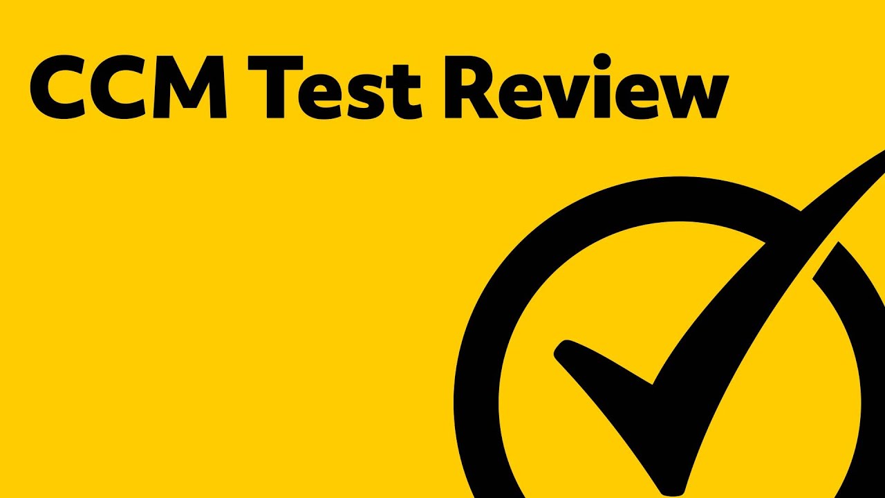 CCM Test Review Video- Karnofsky Scale