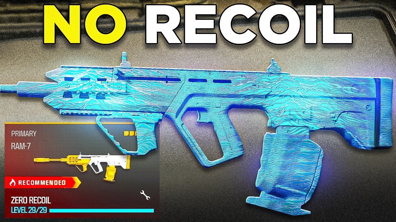 this RAM-7 feels like AIMBOT in Warzone.. 😯 (NO RECOIL)