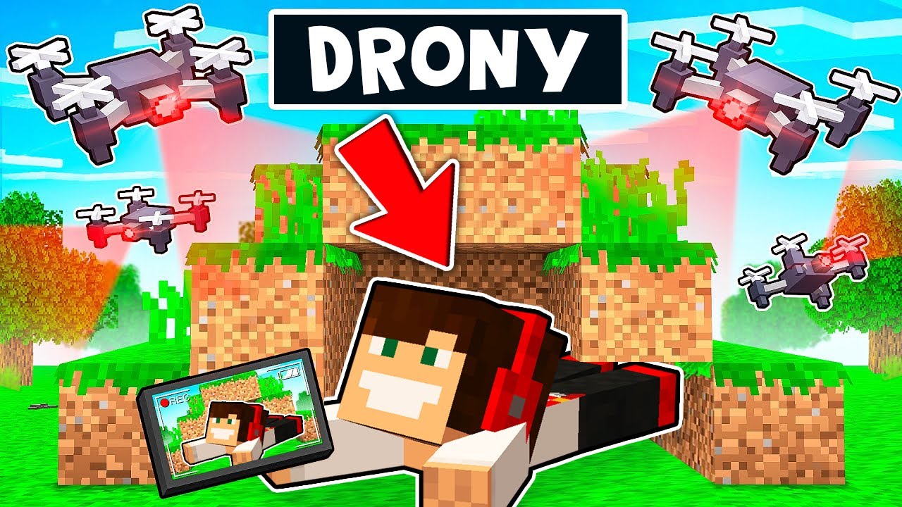 GPLAY LATA DRONAMI Z LAKIM W MINECRAFT?!