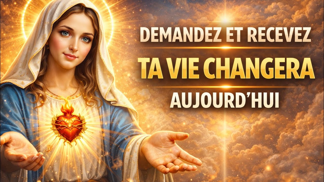 💙 ABANDON TOTAL À MARIE : PRIÈRE PUISSANTE quand tu n’en peux plus 🙏
