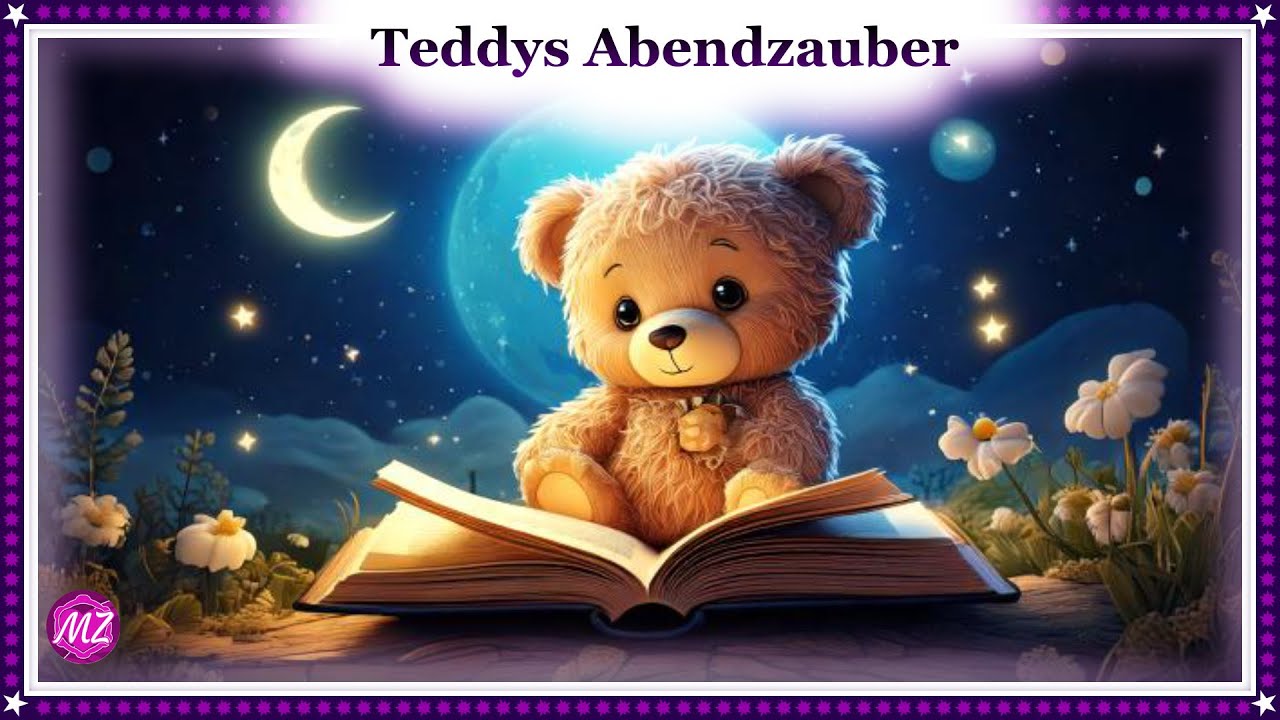 Mit einem Lächeln ins Bett – Teddys Abendgruß 😊🧸 Gute Nacht