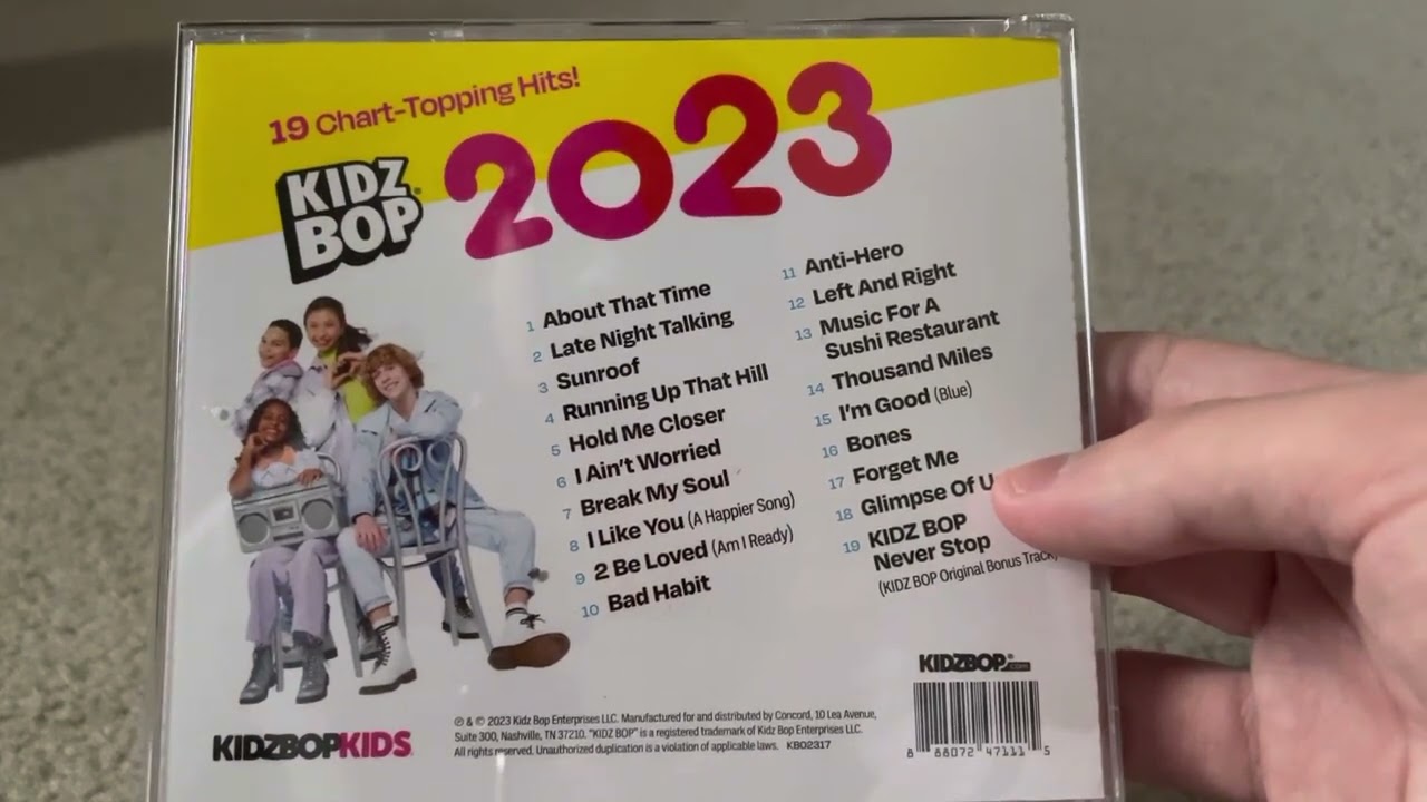 Cd update