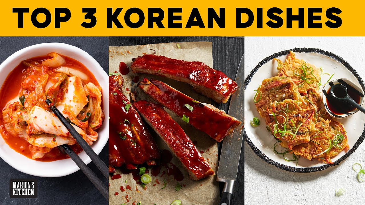 My top 3 Korean dishes | Marion's Kitchen #AtHome #WithMe